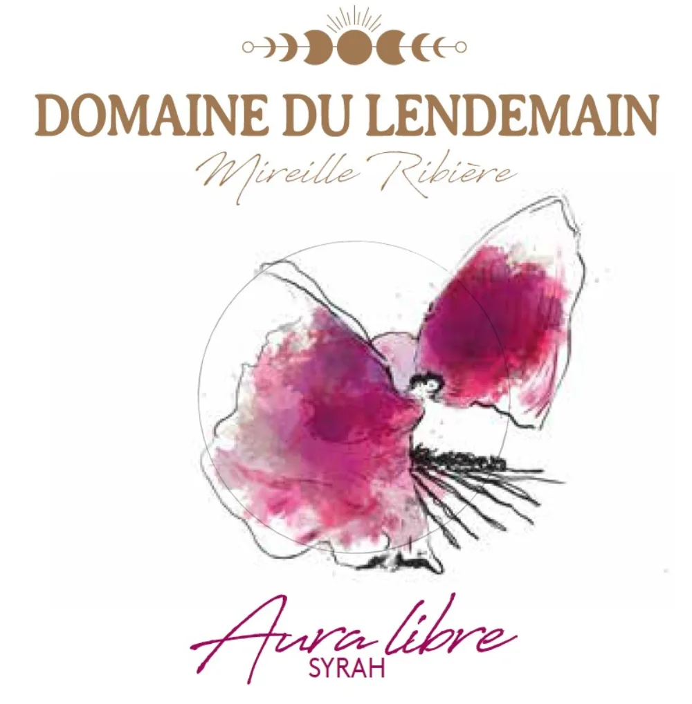 Étiquette de la cuvée Aura Libre — Domaine du Lendemain