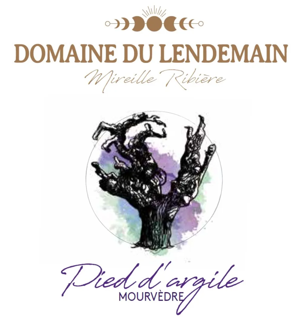 Étiquette de la cuvée Pied d'Argile — Domaine du Lendemain